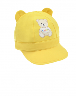Желтая кепка с декоративными ушками Chobi Желтый, арт. SH22107 YELLOW | Фото 1