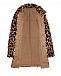 Двухстороннее пальто-дубленка с леопардовым принтом Yves Salomon | Фото 4