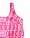 Розовый купальник с логотипом Moschino | Фото 3