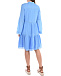 Голубое платье с рукавами-клеш 120% Lino | Фото 3