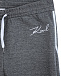 Спортивные брюки с логотипом Karl Lagerfeld kids | Фото 3