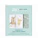 Набор из 3-х муслиновых полотенец для лица и рук Winnie+friends, 28х28 см  | Фото 2
