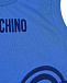 Голубой песочник с принтом &quot;Мишка&quot; Moschino | Фото 3
