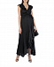 Черное платье с воланом Pietro Brunelli | Фото 2