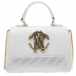Белая стеганая сумка с лого Roberto Cavalli | Фото 1