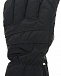 Черные непромокаемые перчатки с манжетом на молнии Poivre Blanc | Фото 4