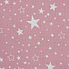 Розовый плед с принтом &quot;звезды&quot;, 120x120 см Jan&Sofie | Фото 3