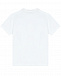 Белая футболка с мраморным логотипом Dolce&Gabbana | Фото 2
