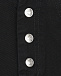 Черные джинсы с поясом на резинке MM6 Maison Margiela | Фото 3