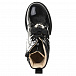 Черные лаковые ботинки с бантами Walkey | Фото 4