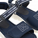Темно-синие сандалии с отделкой в полоску Dolce&Gabbana | Фото 7