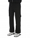 Черные спортивные брюки с накладными карманами 5 Preview | Фото 7