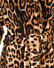 Пальто с леопардовым принтом Yves Salomon | Фото 4