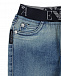 Regular fit джинсы с эластичным поясом Emporio Armani | Фото 3