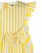 Платье в желто-белую полоску Aletta | Фото 3