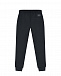 Черные спортивные брюки с поясом на кулиске Antony Morato | Фото 2