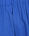 Синяя юбка с поясом на резинке Pietro Brunelli | Фото 5