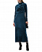 Платье SARA с воротником стойкой, синее Pietro Brunelli | Фото 2