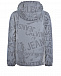 Серая куртка со сплошным логотипом Calvin Klein | Фото 2