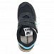 Темно-синие кроссовки из замши с голубыми деталями NEW BALANCE | Фото 4