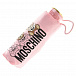 Розовый зонт с брелоком Moschino | Фото 5