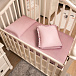 Комплект постельного белья для новорожденных из натурального шелка Mulberry с декором, Lilac Peony  | Фото 7
