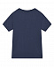 Темно-синяя футболка с принтом &quot;медвежонок-морячок&quot; Moschino | Фото 2