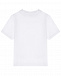 Белая футболка с черным лого Dolce&Gabbana | Фото 2