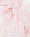 Песочник в бело-розовую клетку Marlu | Фото 3