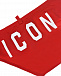 Красные плавки с надписью ICON Dsquared2 | Фото 3