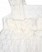 Белое платье с цветочным шитьем Tartine et Chocolat | Фото 4