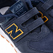 Темно-синие замшевые кроссовки NEW BALANCE | Фото 6