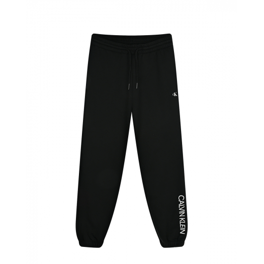 Черные спортивные брюки Calvin Klein | Фото 1