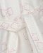 Белый халат с принтом &quot;банты&quot; Sanetta | Фото 3