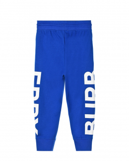 Синие спортивные брюки Burberry Синий, арт. 8040897 KB4-FARREN COBALT BLU A1650 | Фото 2