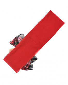 Красная повязка с бантом Aletta Красный, арт. FRS210973-48 S1299 | Фото 2