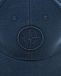 Синяя бейсболка с логотипом в тон  | Фото 3