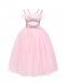 Розовое платье Gloria с пышной юбкой Sasha Kim | Фото 1