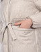 Куртка из ткани Loro Piana с мелким лого и отделкой из меха лисы Yves Salomon | Фото 10