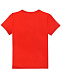 Красная футболка из хлопка с логотипом Karl Lagerfeld kids | Фото 2