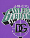 Фиолетовая футболка с лого и лампасами Dolce&Gabbana | Фото 3