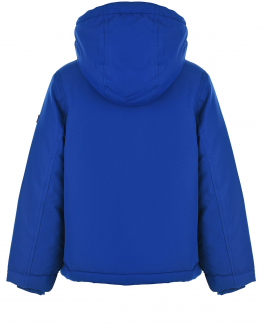 Синяя куртка с капюшоном Tommy Hilfiger Синий, арт. KB0KB06705 C7C | Фото 2