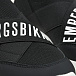 Черные кроссовки-носки с лого Bikkembergs | Фото 6