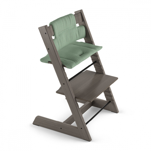 Подушка для стульчика Tripp Trapp, timeless green (organic cotton) Stokke | Фото 1