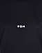 Черная футболка с контрастным логотипом MSGM | Фото 8