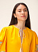 Желтое льняное платье с вышивкой  | Фото 6
