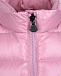 Розовый стеганый жилет Moncler | Фото 5
