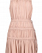 Розовое приталенное платье No. 21 | Фото 5