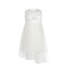 Белое платье с декором &quot;розы&quot; Ermanno Scervino | Фото 1