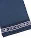 Комплект из шапки с помпоном и шарфа, синий Emporio Armani | Фото 8